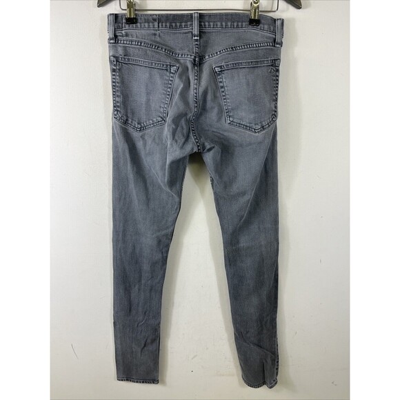 Rag & Bone Mens Jeans Size 31 Standard Issue Fit 1 Skinny Fit  31x33 Gray - Picture 5 of 6